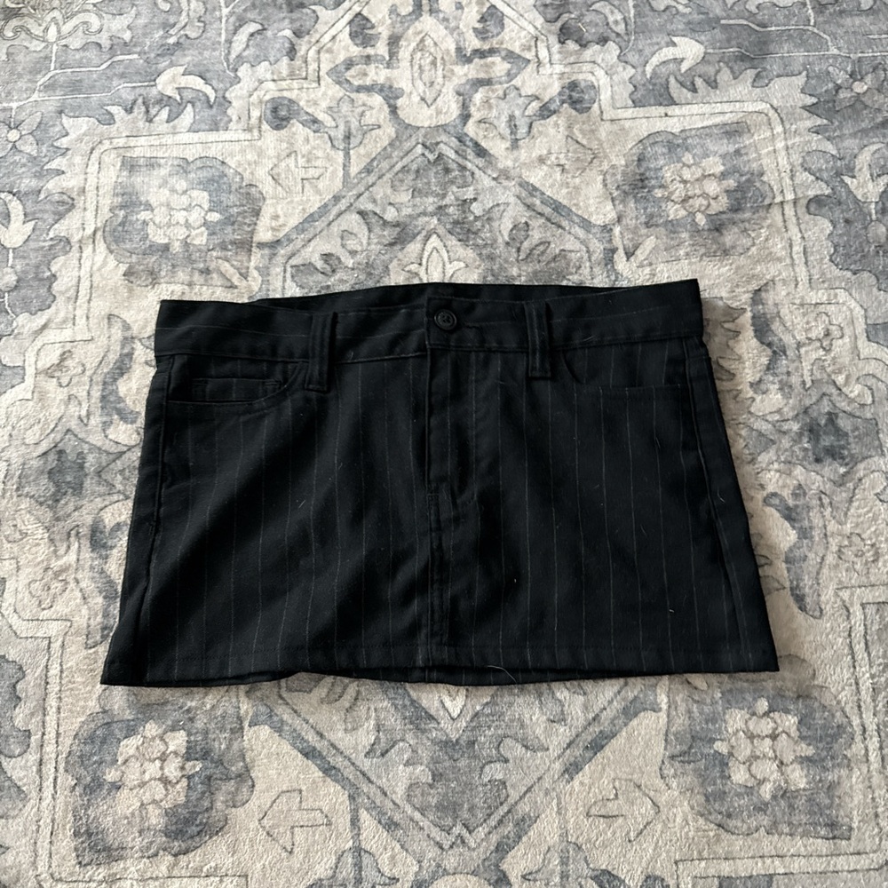 Brandy melville pinstripe skirt